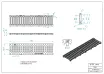 Technische Zeichnung Gussgitter D400