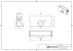Einlaufkasten ST-100 - Technische Zeichnung