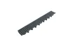 Entwässerungsrinnen PVC 6.3cm B-125 Kunststoff Maschenrost, Länge 1 m - Gesamtansicht 2