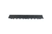 Entwässerungsrinnen PVC 6.3cm B-125 Kunststoff Maschenrost, Länge 1 m - Gesamtansicht
