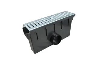 Main image of Einlaufkasten PVC 9.8cm A-15 Verzinkt