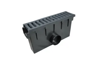 Hauptbild von Einlaufkasten PVC 14.8cm B-125 Kunststoff Stegrost
