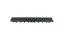 Entwässerungsrinnen PVC 6.3cm B-125 Kunststoff Maschenrost, Länge 1 m - Gesamtansicht